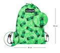 MINECRAFT SET 2 Creeper: peračník, vrecko