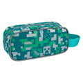 MINECRAFT SET 2 Silver Creeper: peračník, vrecko