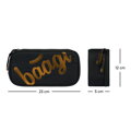 BAAGL SADA 3 Core Metallic Bronze: batoh, peračník, vrecko
