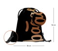 BAAGL SADA 3 Core Metallic Bronze: batoh, peračník, vrecko