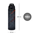 BAAGL Tritanová fľaša na nápoje Lava, 700 ml
