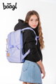 BAAGL Školský batoh Skate Lilac