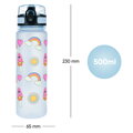 BAAGL Tritanová fľaša na nápoje Hippie, 500 ml
