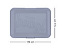 BAAGL Box na desiatu Dust Blue