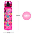 BAAGL Tritanová fľaša na nápoje Plameniaky, 500 ml