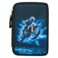 BAAGL Školský trojposchodový peračník Motorka