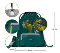 BAAGL SET 5 Airy T-REX: batoh, peračník, vrecko, peňaženka, box na desiatu