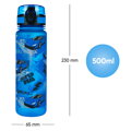 BAAGL Tritanová fľaša na nápoje Autá, 500 ml