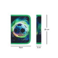 BAAGL Školský peračník jednoposchodový Futbal Lopta zelený