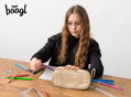 BAAGL Študentský peračník etui Beige