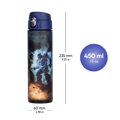 BAAGL Termofľaša Roboti, 450 ml