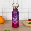 BAAGL Termofľaša s bambusovým viečkom Galaxy, 500 ml