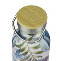 BAAGL Termofľaša s bambusovým viečkom Leafs, 500 ml