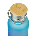 BAAGL Termofľaša s bambusovým viečkom Gradient modro-fialová, 500 ml