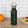 BAAGL Termofľaša s bambusovým viečkom Numbers, 500 ml