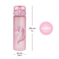 BAAGL Tritanová fľaša na nápoje Unicorn, 500 ml