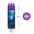 BAAGL Tritanová fľaša na nápoje Axolotl, 500 ml