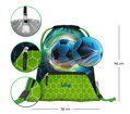 BAAGL SADA 3 Zippy Plus Futbalová lopta: aktovka, peračník, vrecko
