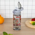 BAAGL Tritanová fľaša na nápoje so slamkou Záchranári, 500 ml
