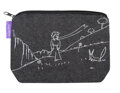 Denimové etui Malý princ (Le Petit Prince) - Black