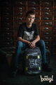 BAAGL  Školský batoh Skate Grey