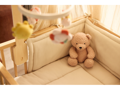Jollein Mantinel 180x30cm Little Waffle Sand