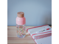 Quokka Plastová fľaša Ice Pink Flowers 570 ml