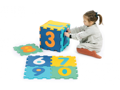 Ludi Puzzle penové 90x90cm Čísla