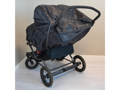 EasyGrow Pláštěnka na kočárek pro dvojčata Camo
