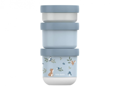 Little Dutch Tégliky na desiatu stohovacie 3 ks Forest Friends
