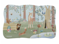 Little Dutch Puzzle do kúpeľa Forest Friends