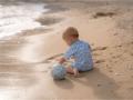 Little Dutch Loptička nafukovacia Blue