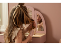 Little Dutch Toaletní stolek s židličkou dřevěný Pink