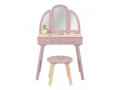 Little Dutch Toaletní stolek s židličkou dřevěný Pink