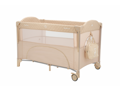 KikkaBoo Postieľka cestovná Milky Way Beige