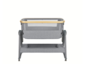 KikkaBoo Postieľka prenosná Nanna Grey