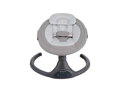 KikkaBoo Houpací lehátko elektrické Codie Light Grey
