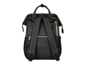 KikkaBoo Prebaľovací batoh Siena Black & Gold