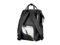 KikkaBoo Prebaľovací batoh Siena Black & Silver