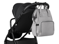 KikkaBoo Prebaľovací batoh Siena Light Grey
