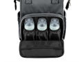 KikkaBoo Prebaľovací batoh Siena Dark Grey
