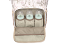 KikkaBoo Prebaľovací batoh Siena Luxe Secret Garden Beige