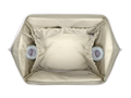 KikkaBoo Prebaľovací batoh Siena Luxe Secret Garden Beige