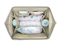 KikkaBoo Prebaľovací batoh Siena Luxe Secret Garden Beige