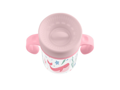 KikkaBoo Hrnček trénovací 360 ° 300ml 12m + Deep Sea Pink