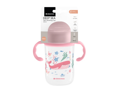 KikkaBoo Hrnček trénovací 360 ° 300ml 12m + Deep Sea Pink
