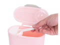 KikkaBoo Zásobník na sušené mlieko s odmerkou 130g Pink