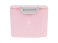 KikkaBoo Zásobník na sušené mlieko s odmerkou 160g Pink