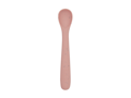KikkaBoo Lžička Platinum Silicone Blush