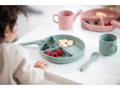 KikkaBoo Hrnek Platinum Silicone Sage